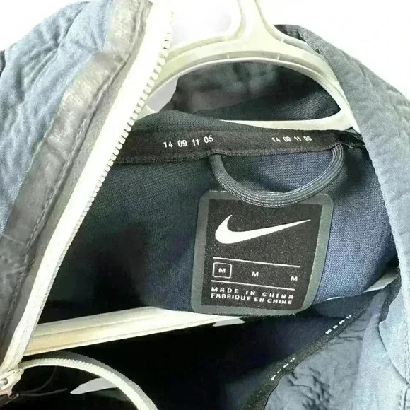 Nike Sportswear Tech Pack Anthracite 1/4 Zip Pullover Fashion Men’s Medium Navy - Picture 12 of 14